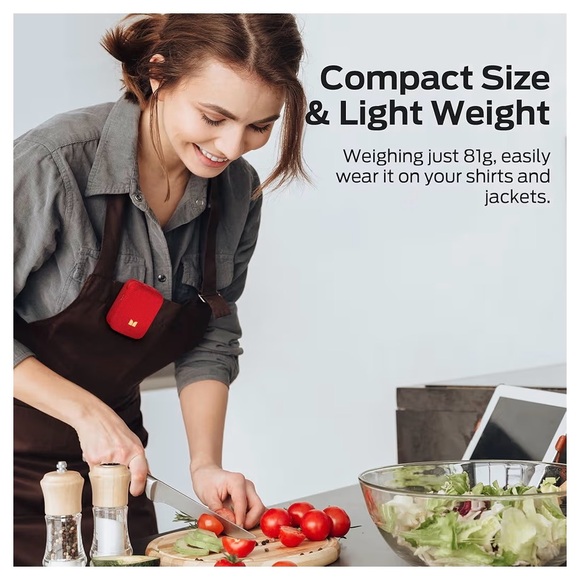 Atomic Atom Red Portable Bluetooth Speaker - Picture 6 of 13